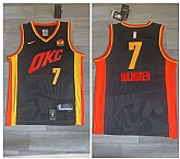 Thunder 7 Chet Holmgren Black Nike 2023-24 City Edition Swingman Jersey,baseball caps,new era cap wholesale,wholesale hats